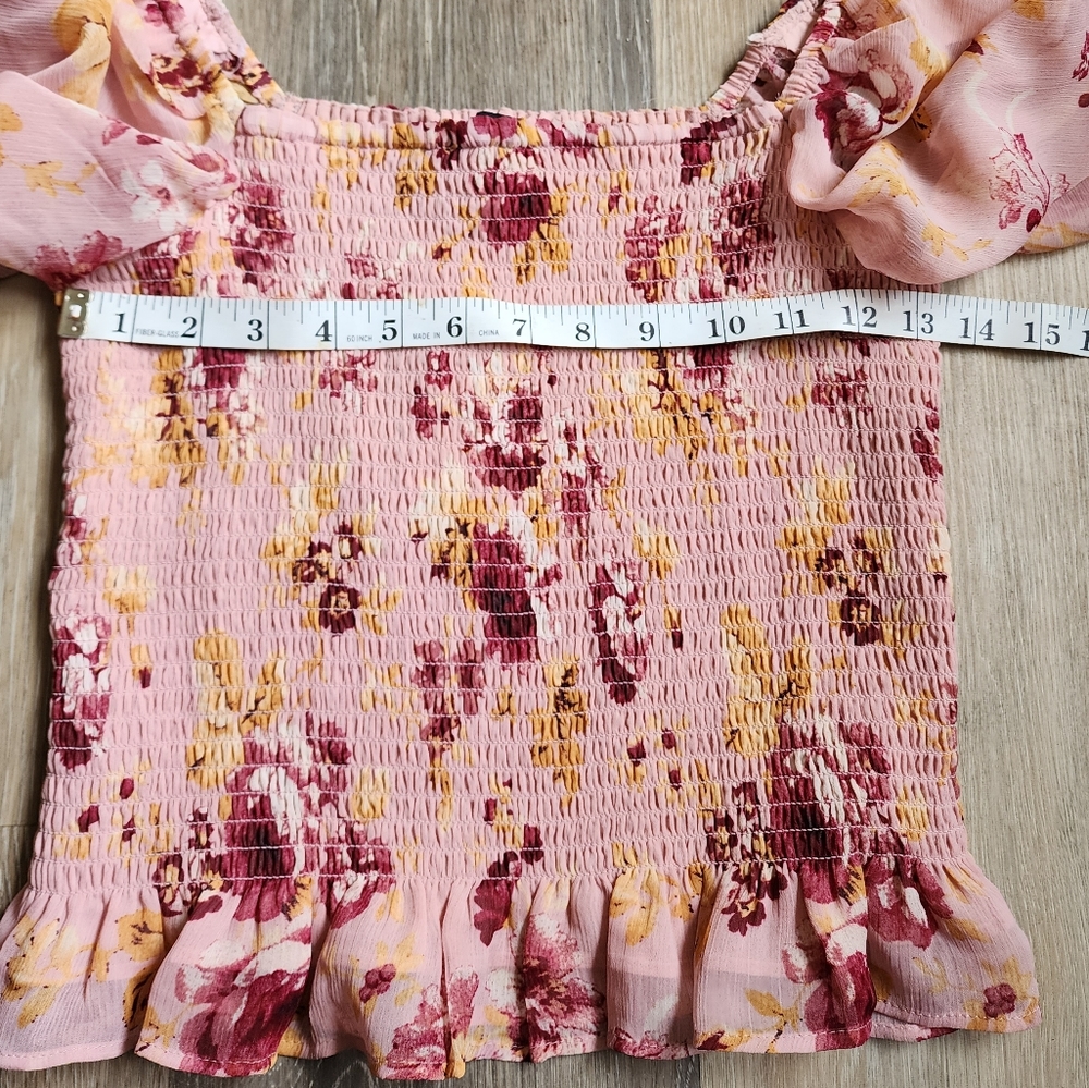 NWT EXPRESS FLORAL TOP - Picture 11 of 14